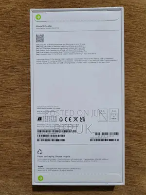 New Apple iPhone 17 Pro Max 256 GB Silver