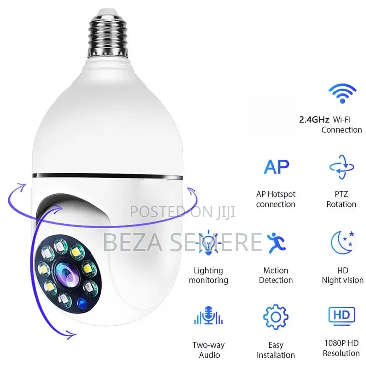 V380 360 PTZ IP Camera - Full HD Wireless Security