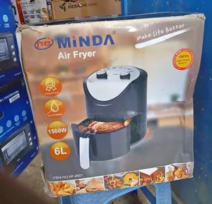 Minda Air Fryer 6L – Large Capacity | Fast, Crispy & Healthy Cooking