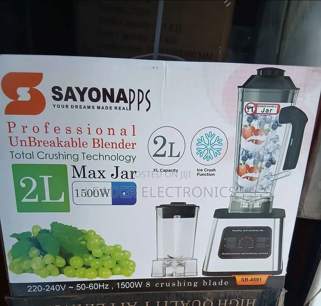 Sayona Professional Unbreakable Blender Jar – Heavy-Duty | Durable