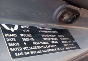 New Wuling Hongguang Mini EV 2025 Gray