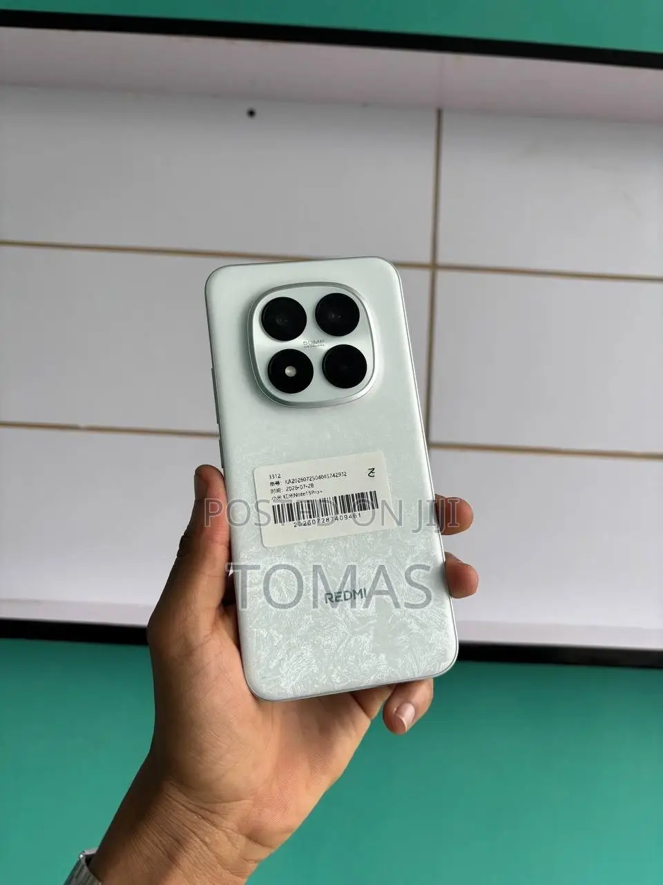 New Xiaomi Redmi Note 15 Pro+ 256 GB White
