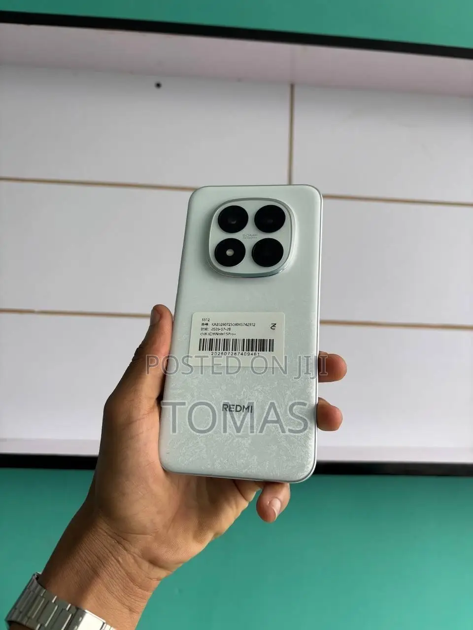 New Xiaomi Redmi Note 15 Pro+ 256 GB White