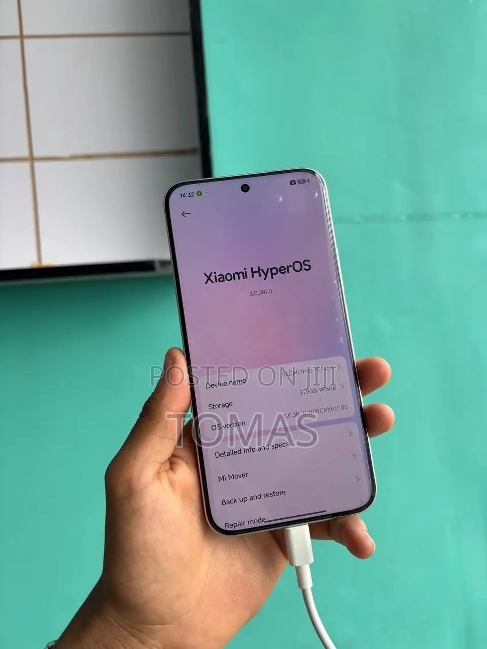 New Xiaomi Redmi Note 15 Pro+ 256 GB White