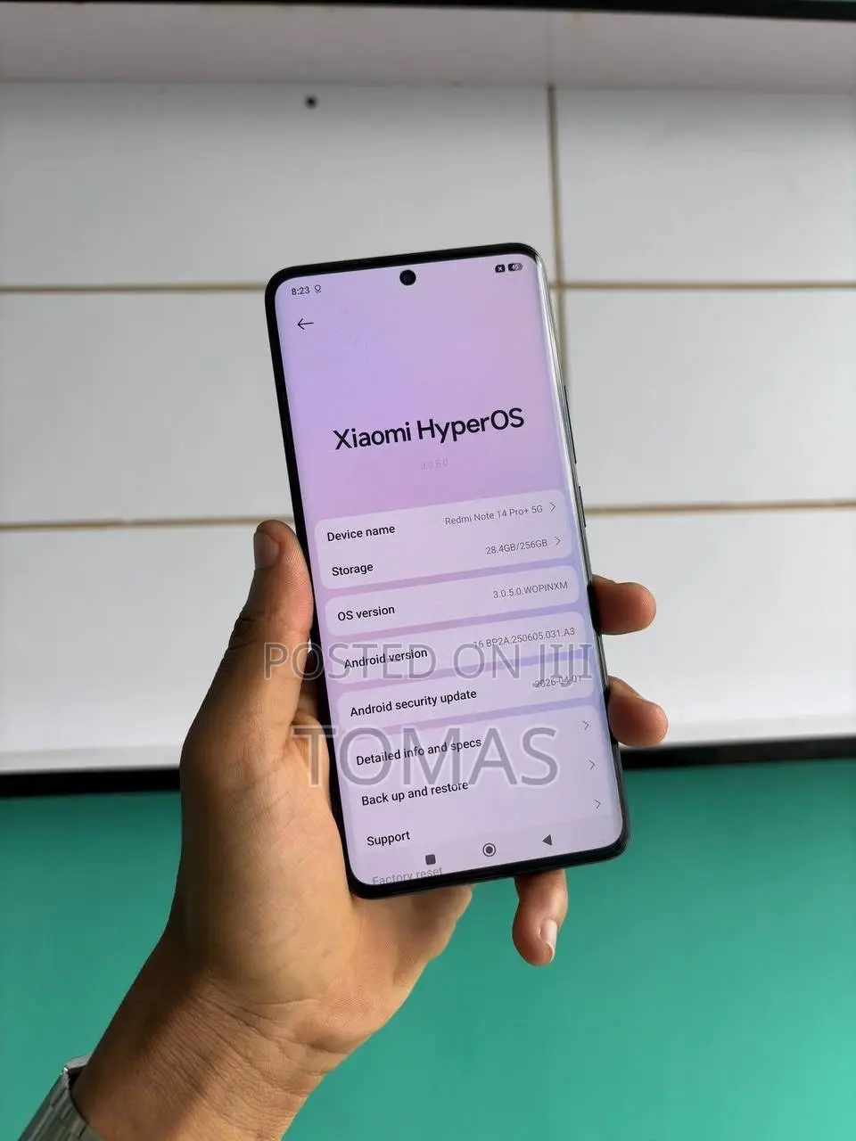 New Xiaomi Redmi Note 14 Pro+ 256 GB Black
