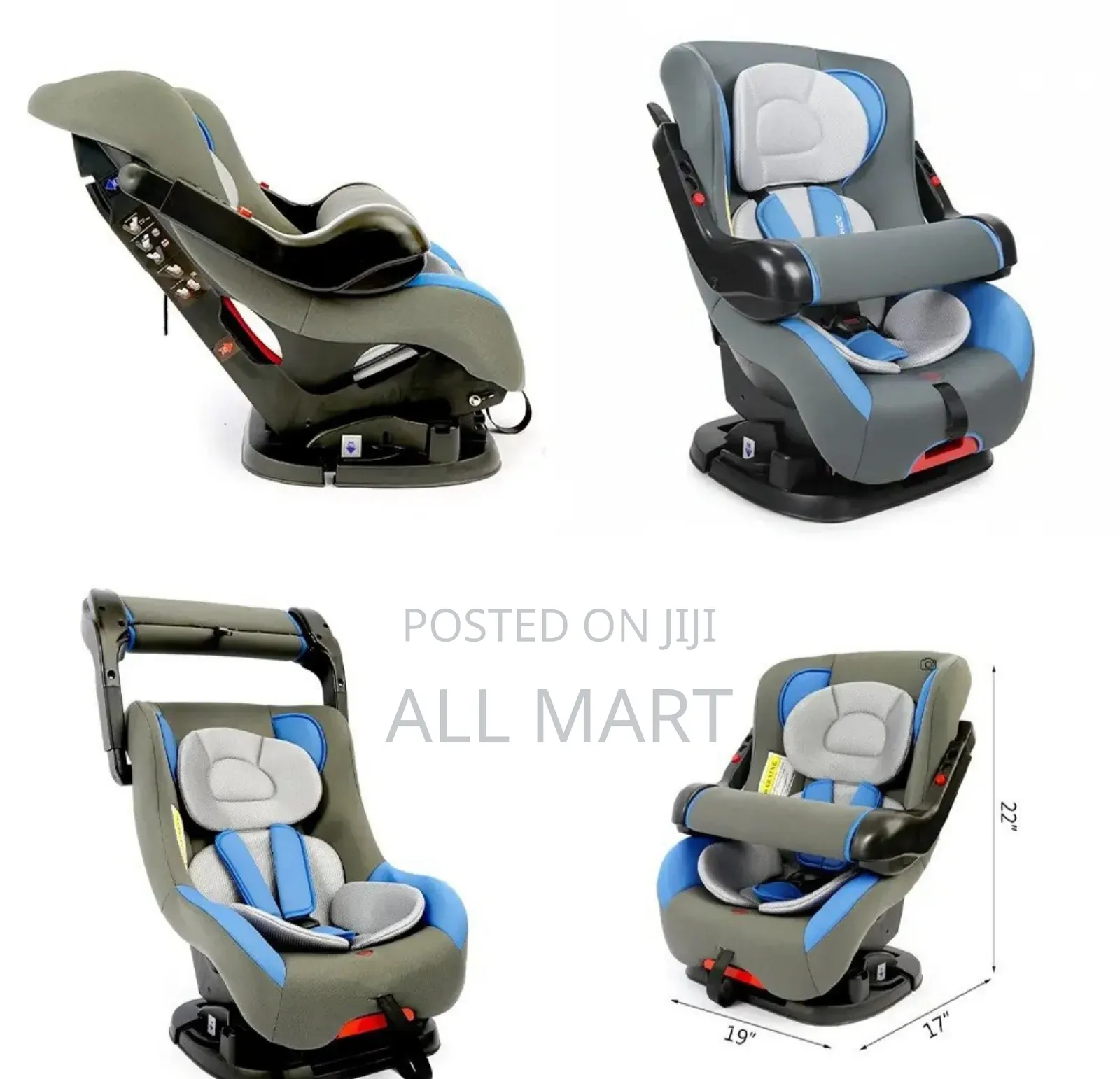 Adjustable Baby and Child Safety Car Seat