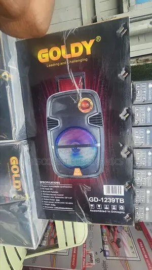 GOLDY GD-1239TB Portable Trolley Speaker