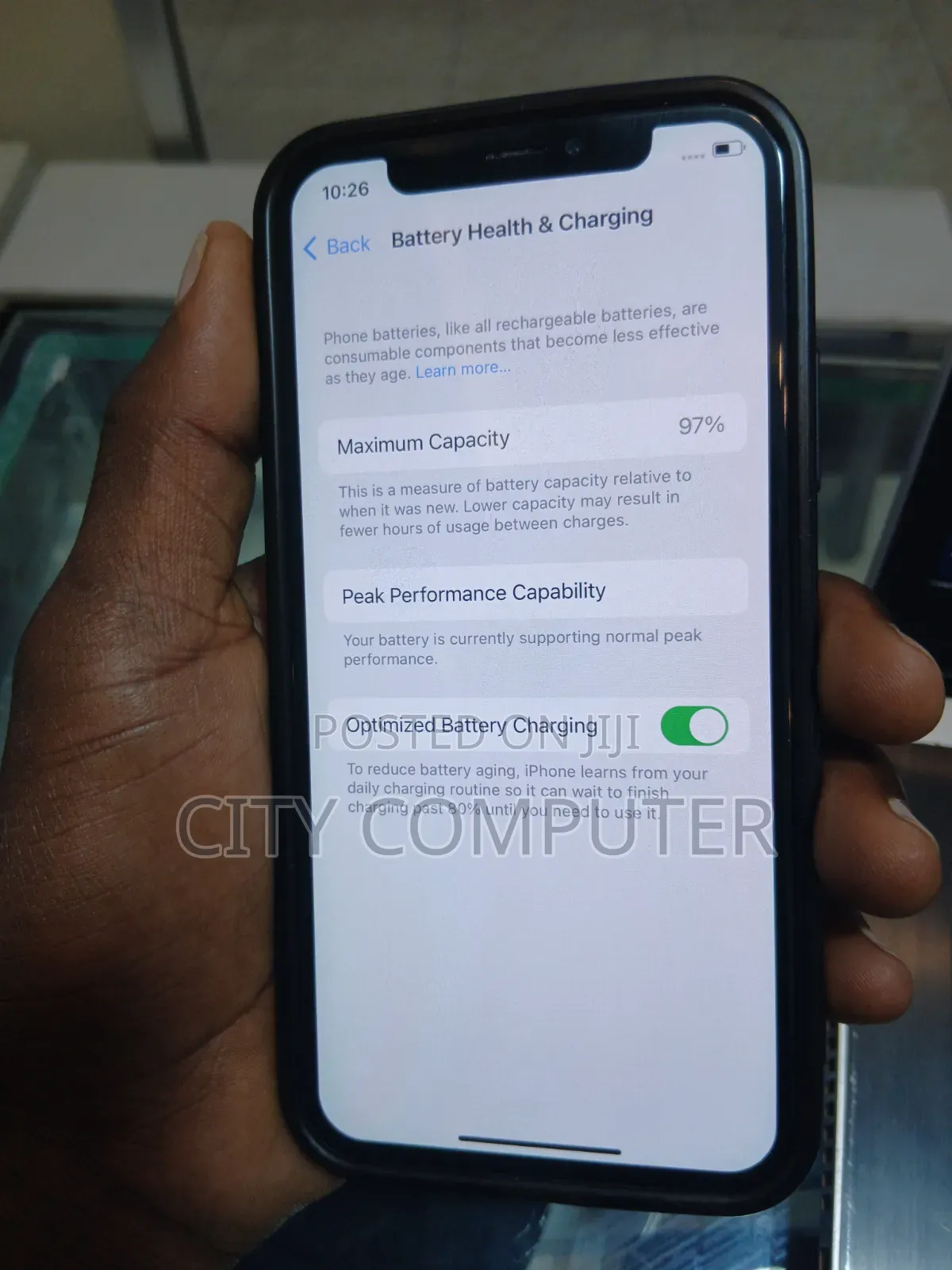 New Apple iPhone X 256 GB Black
