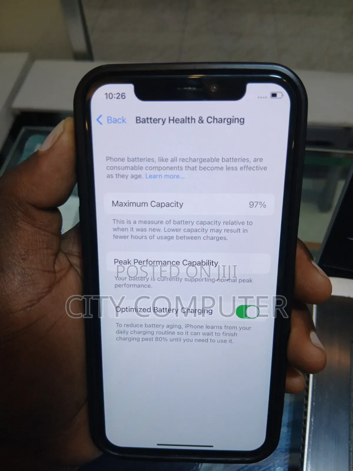 New Apple iPhone X 256 GB Black