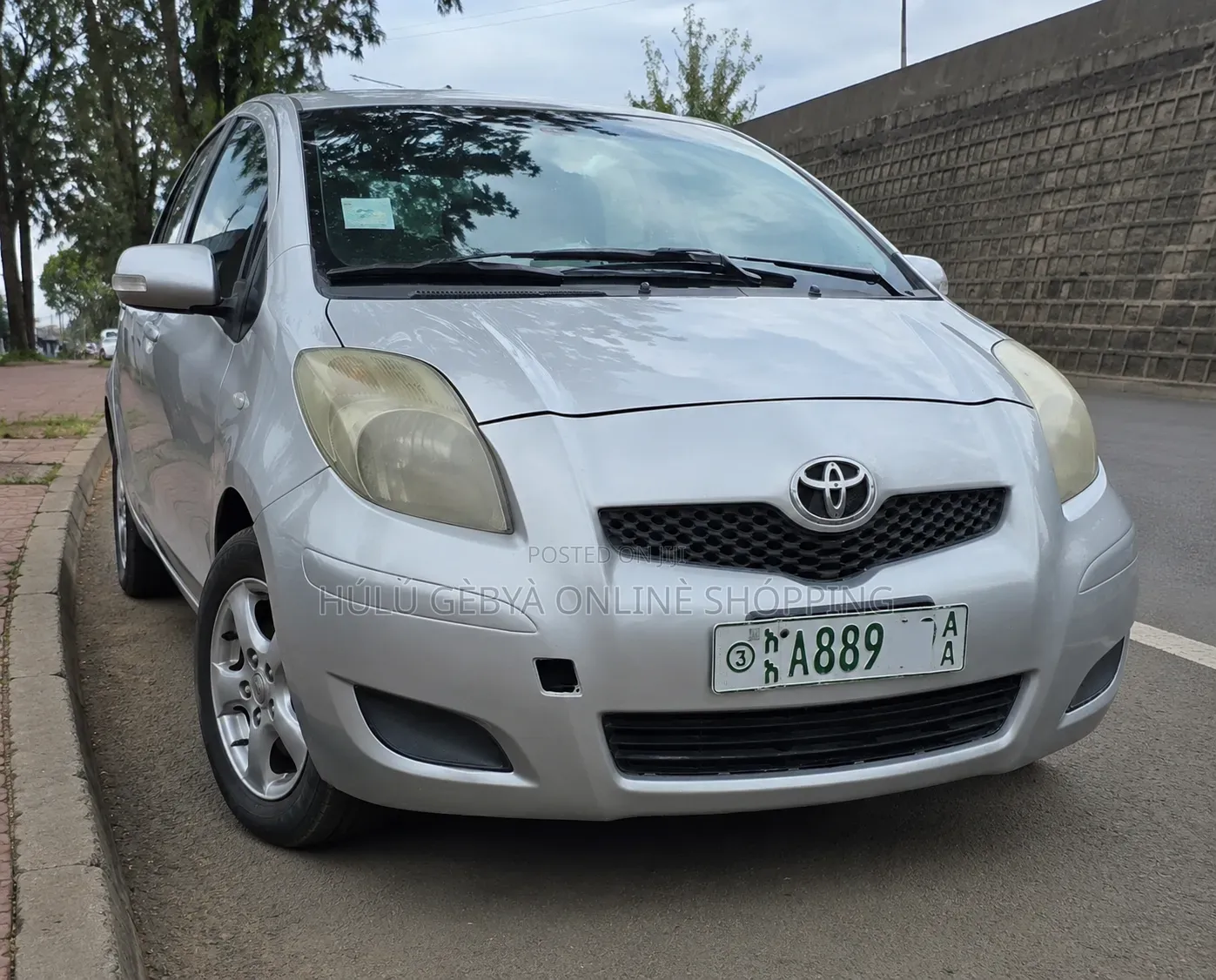 Toyota Yaris 2009 Silver