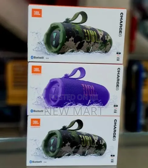 JBL Charge 6 Portable Bluetooth Speakers