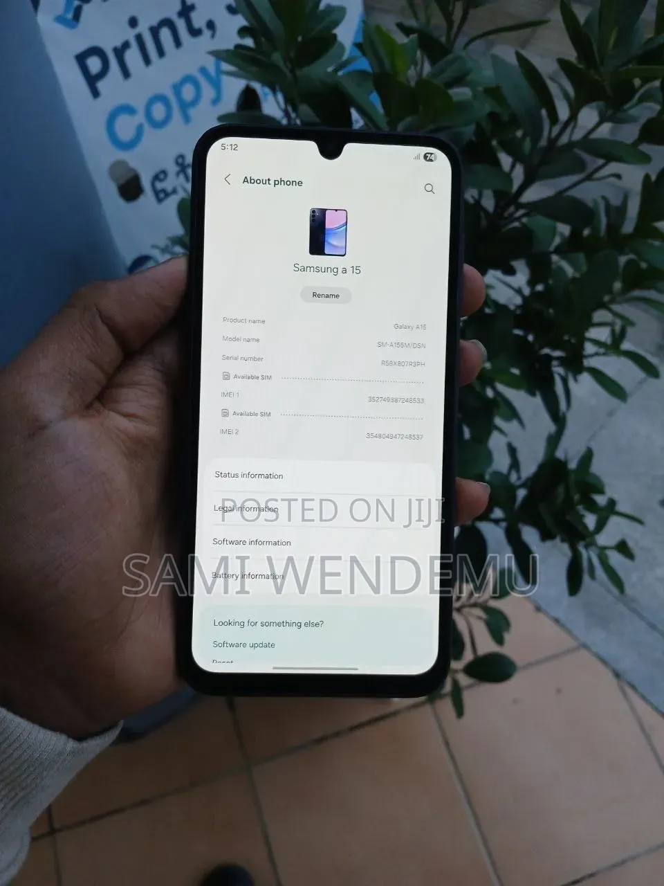 Samsung Galaxy A15 128 GB Blue