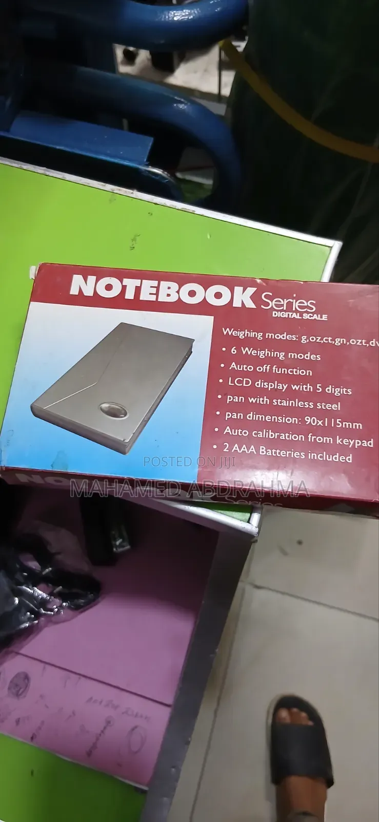 Note Book (የወርቅ ሚዛን)