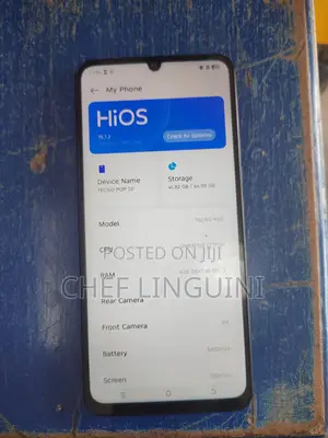 Tecno Pop 20 64 GB Black