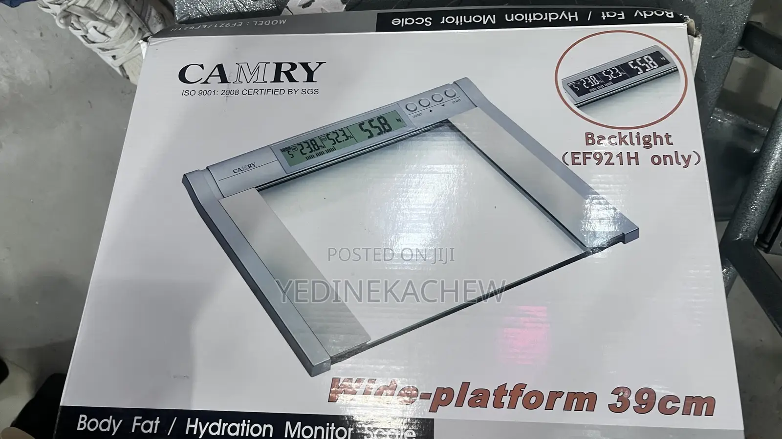 Body Fat / Hydration Monitor Scale