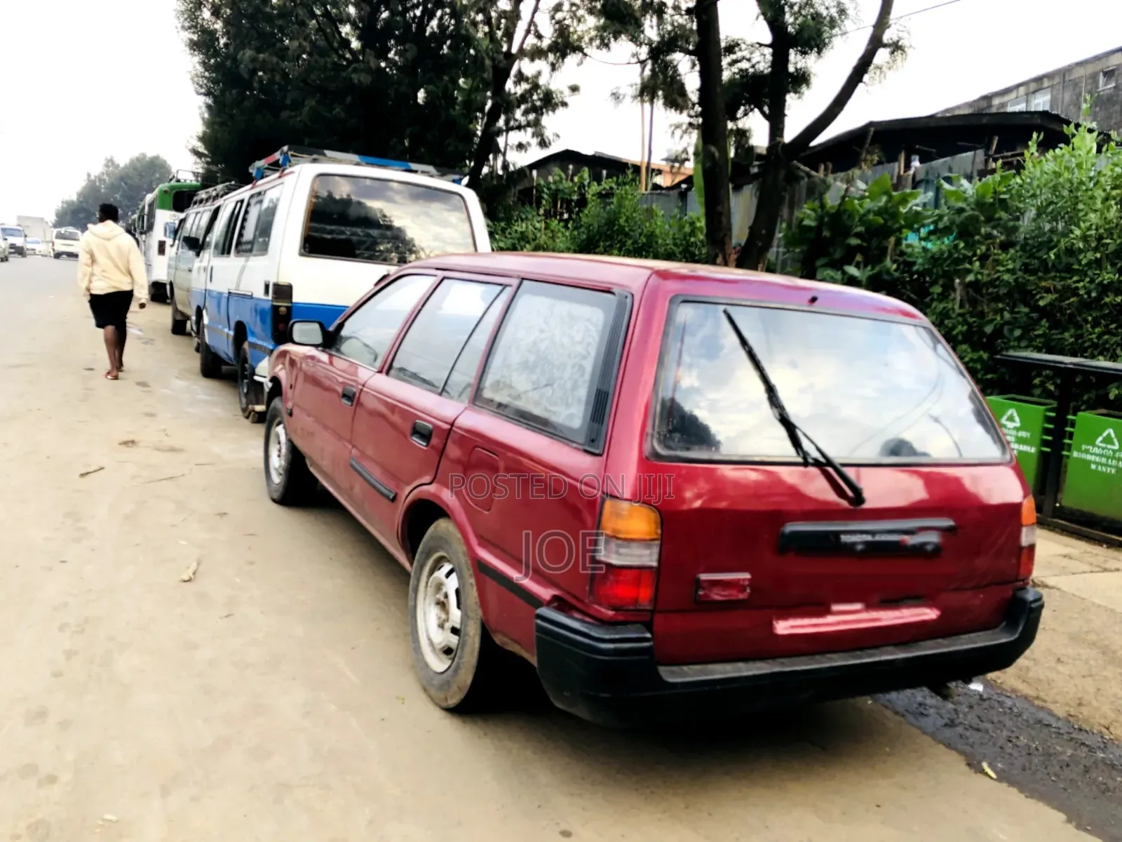 Toyota Corolla 1.3 Hatchback 1988 Red
