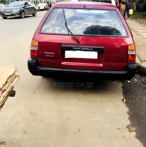 Toyota Corolla 1.3 Hatchback 1988 Red