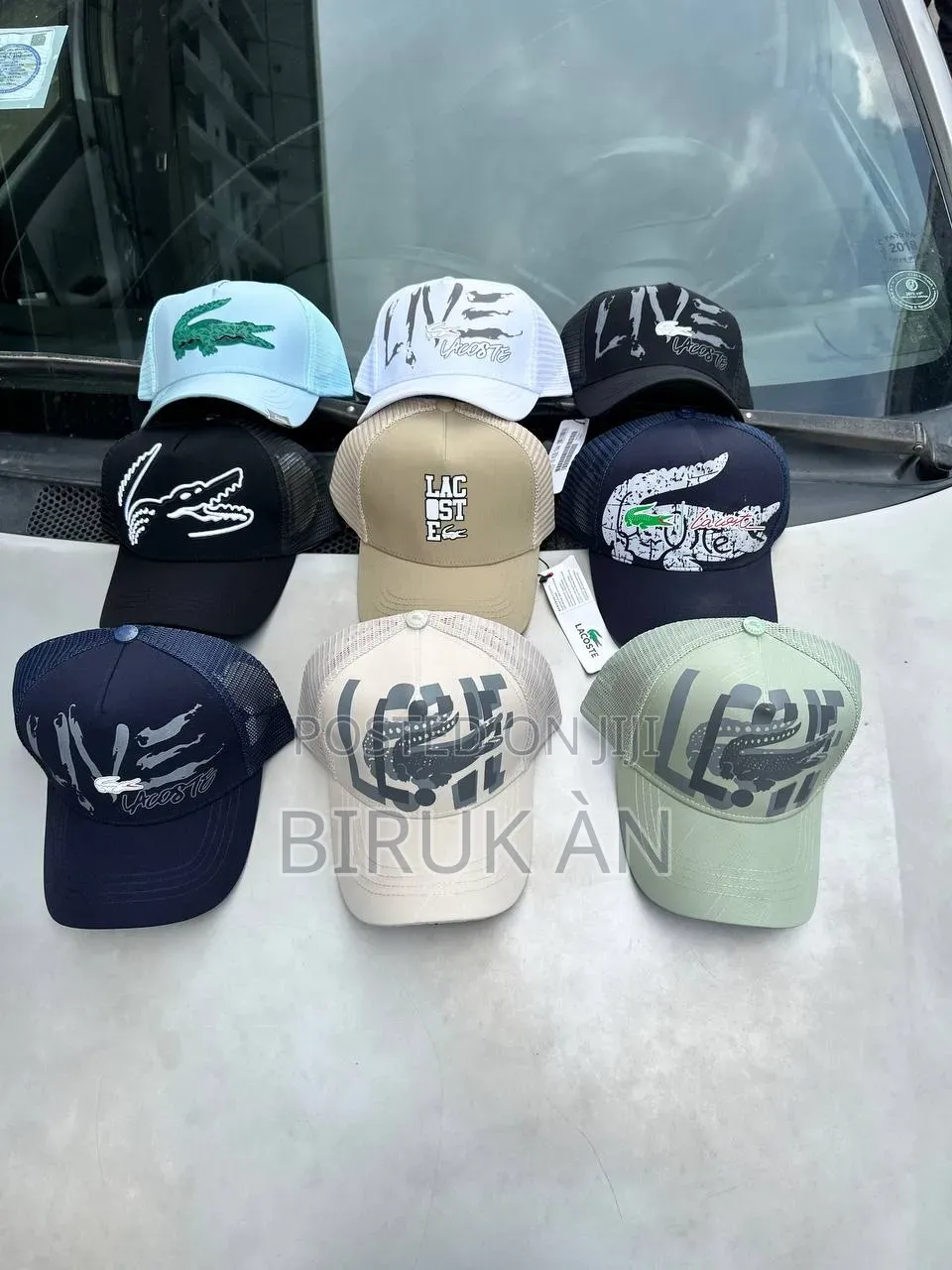 Lacoste and Nike Baseball Caps