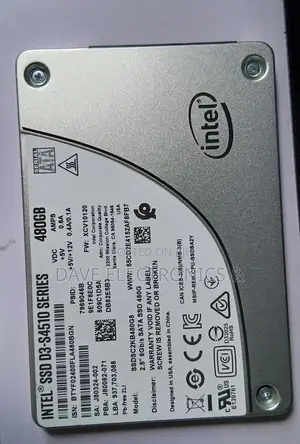 Intel 480gb SSD
