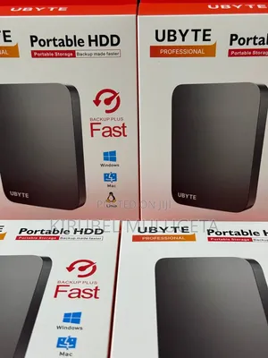 በብዛት ለሚረከብ ቅናሽ አለ Ubyte 1TB External Hard Drive Premium Aluminum Build