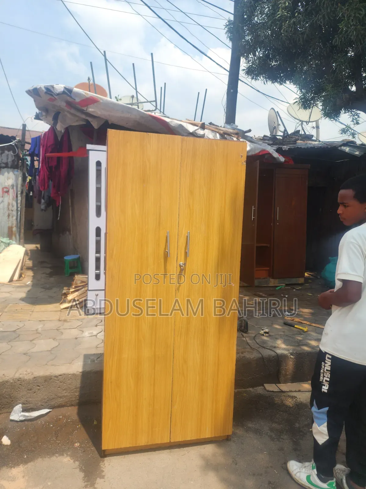 80cm Closet ቁምሳጥን በ ላምኔት የተሰሩ