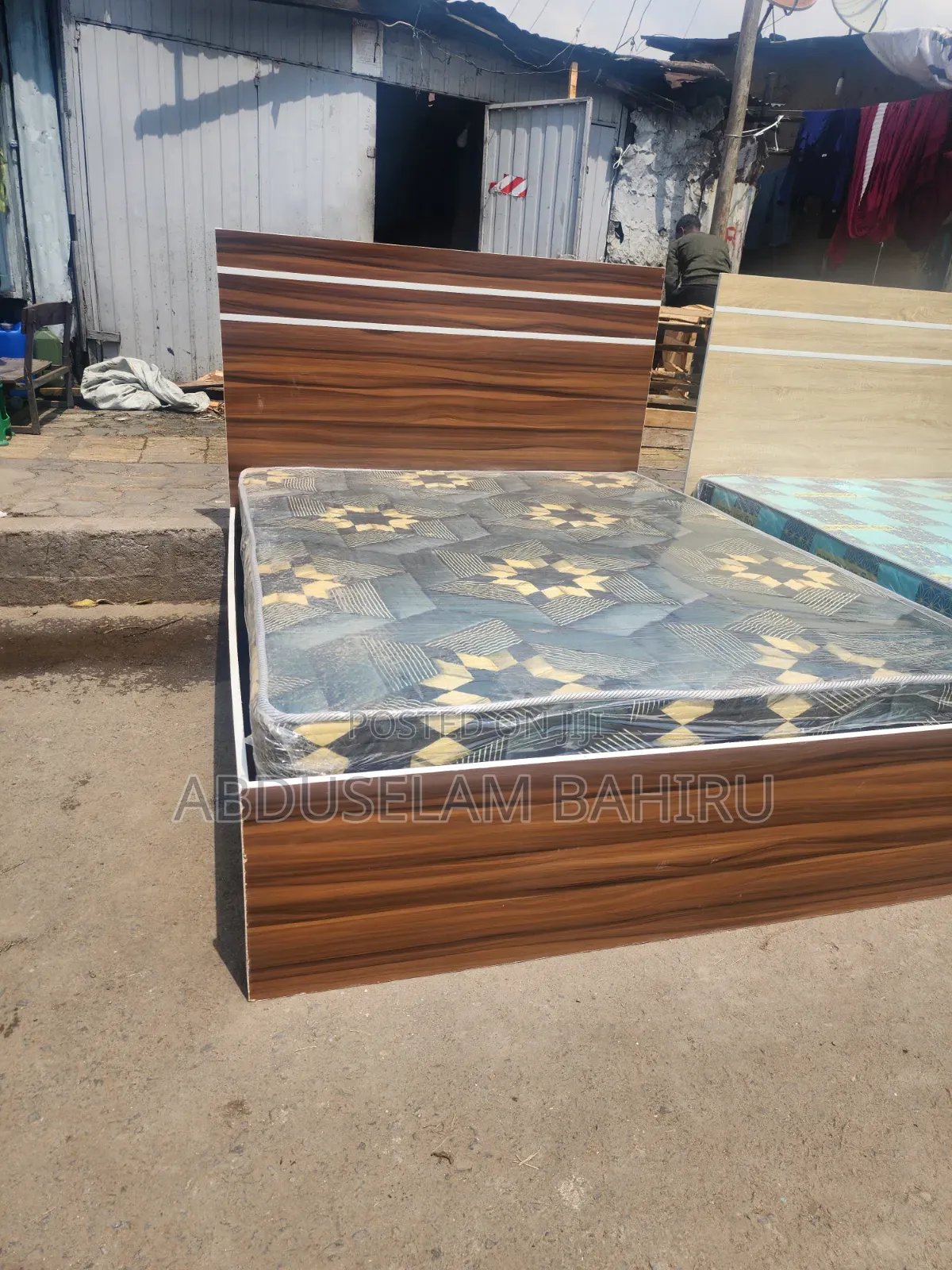 1.50m Bed With Mattresses