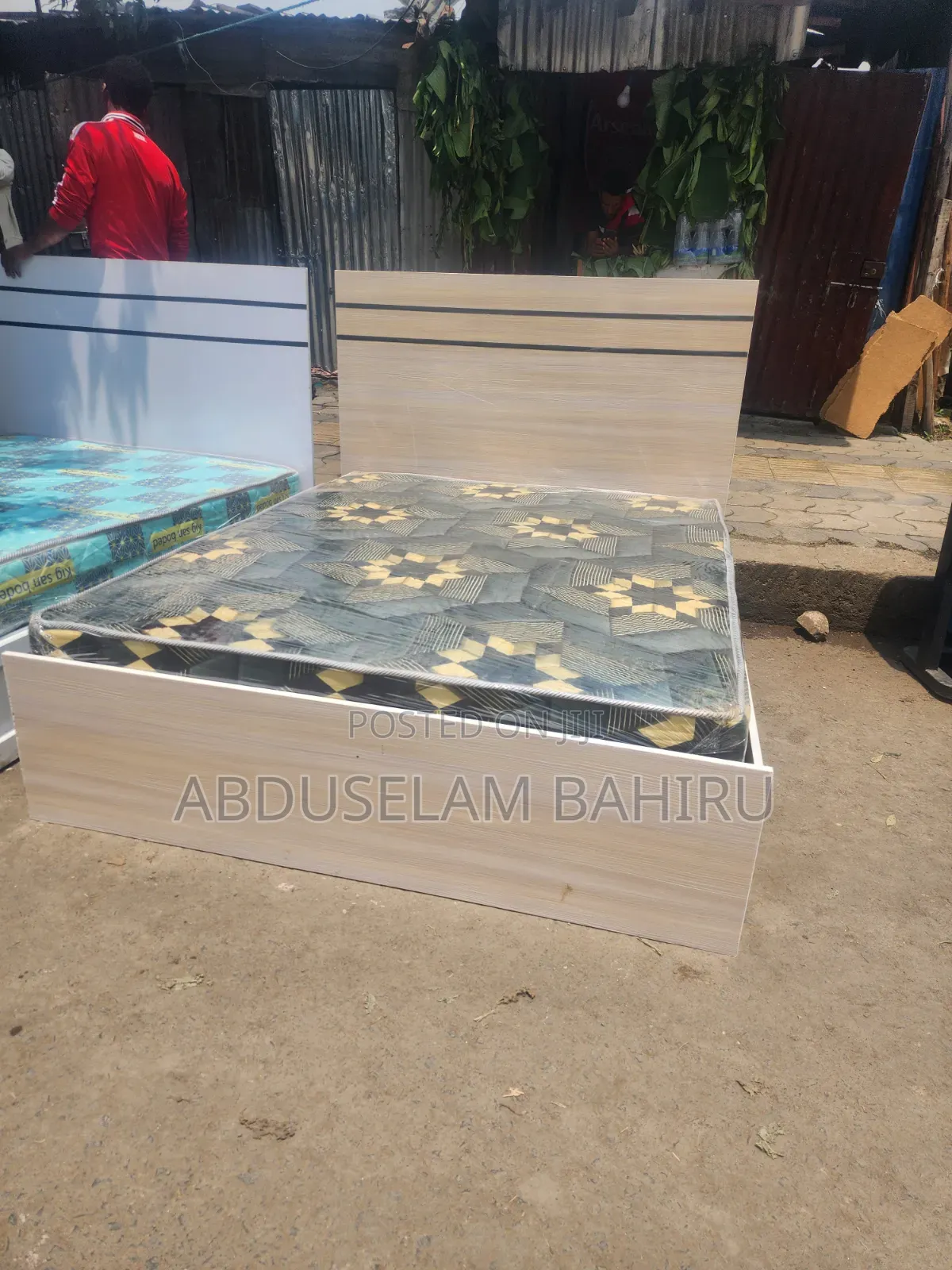 1.50m Bed With Mattresses