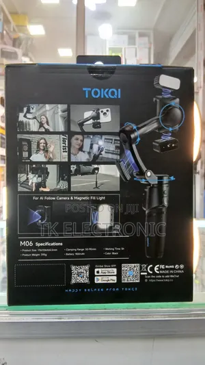 TOKQI M06, 3 Axis Gimbal Stabilizer