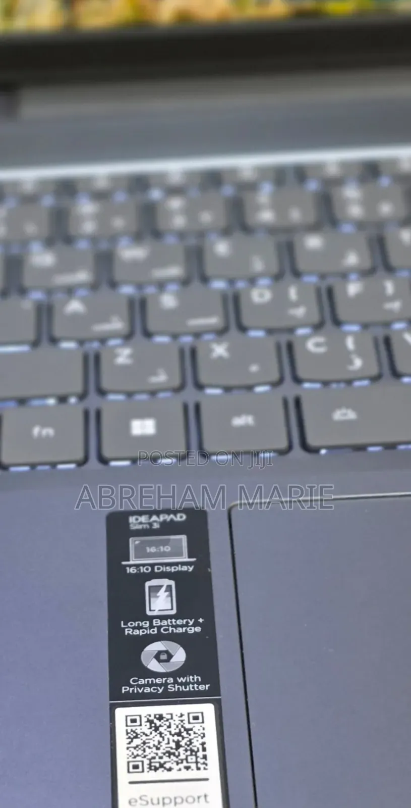New Laptop Lenovo Ideapad 3 16GB Intel Core i7 SSD 512GB
