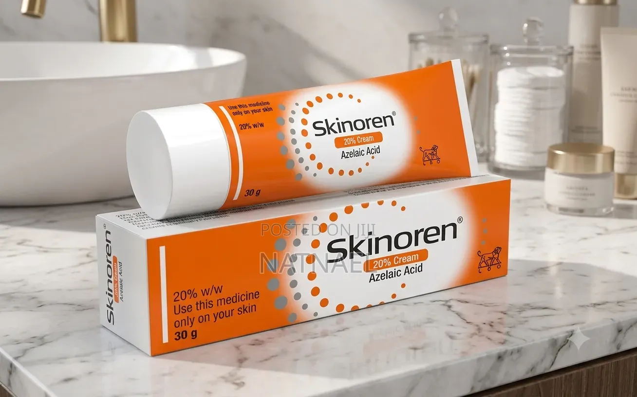 Skinoren® 20% Cream (Azelaic Acid) ለብጉር እና ለቆዳ ቀለም መለዋወጥ/ጥቁረት