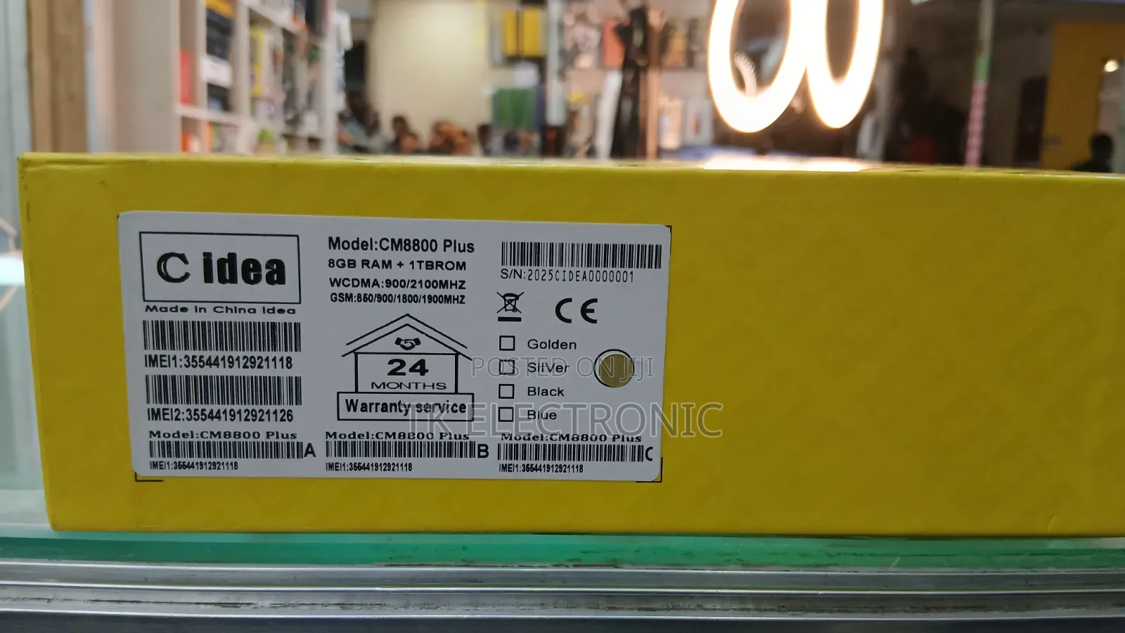 New C idea CM8800 Plus 1 TB Blue