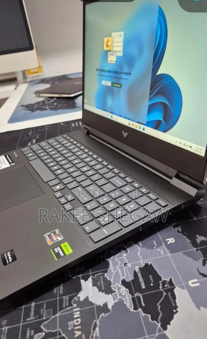 New Laptop HP Victus 15 16GB AMD Ryzen 7 SSD 512GB
