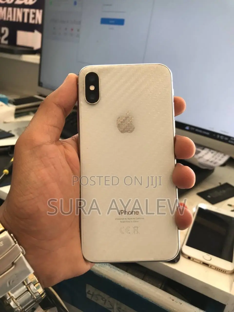 Apple iPhone X 64 GB Silver