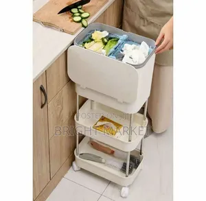 Multipurpose Kichen Storage & Trash እቃ ማስቀመጫ እና ቆሻሻ ማጠራቀሚያ