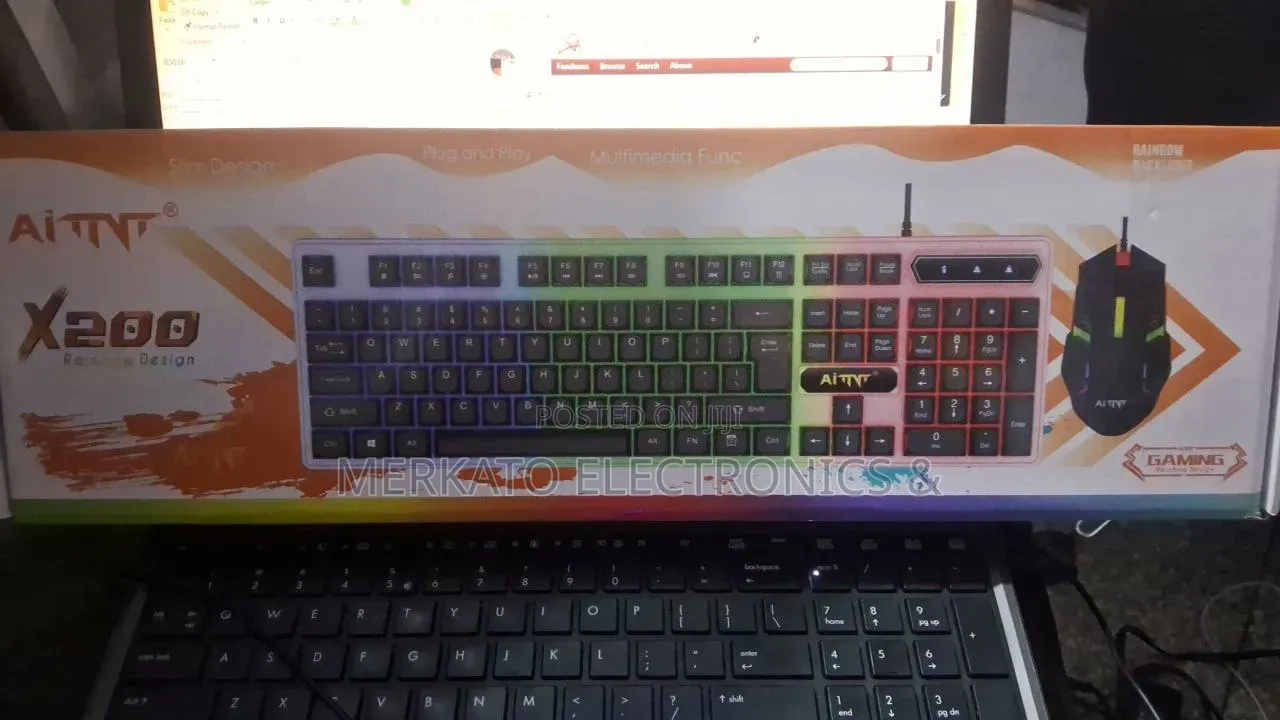 AiTNT X200 Gaming Keyboard and Mouse