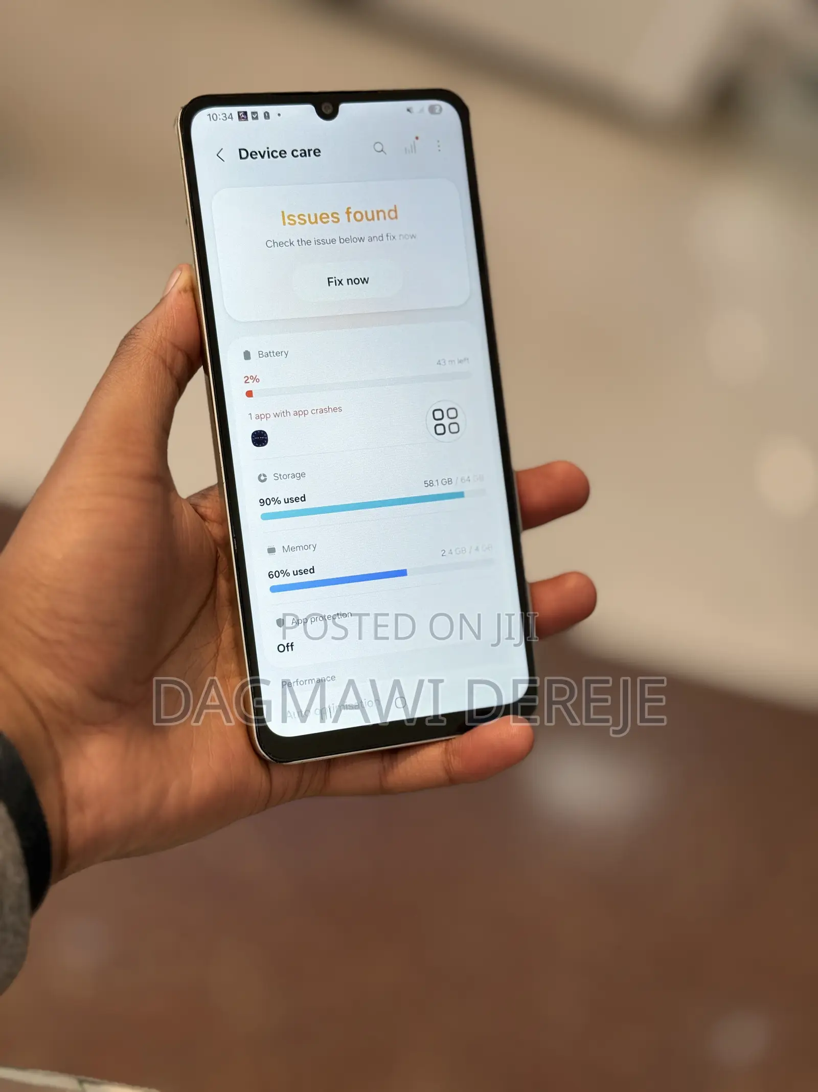 Samsung Galaxy A06 64 GB Yellow