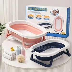 ተጣጣፊ የልጆች መታጠቢያ ሳፋ Baby Foldable Bathtub