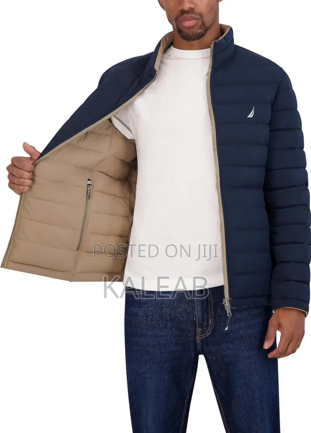 Nautica Oversized Double-Face Jacket