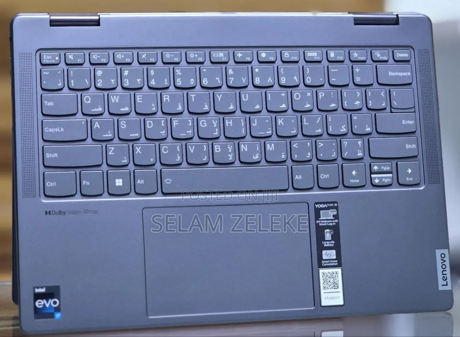New Laptop Lenovo Yoga 7i 16GB Intel Core i7 SSD 512GB