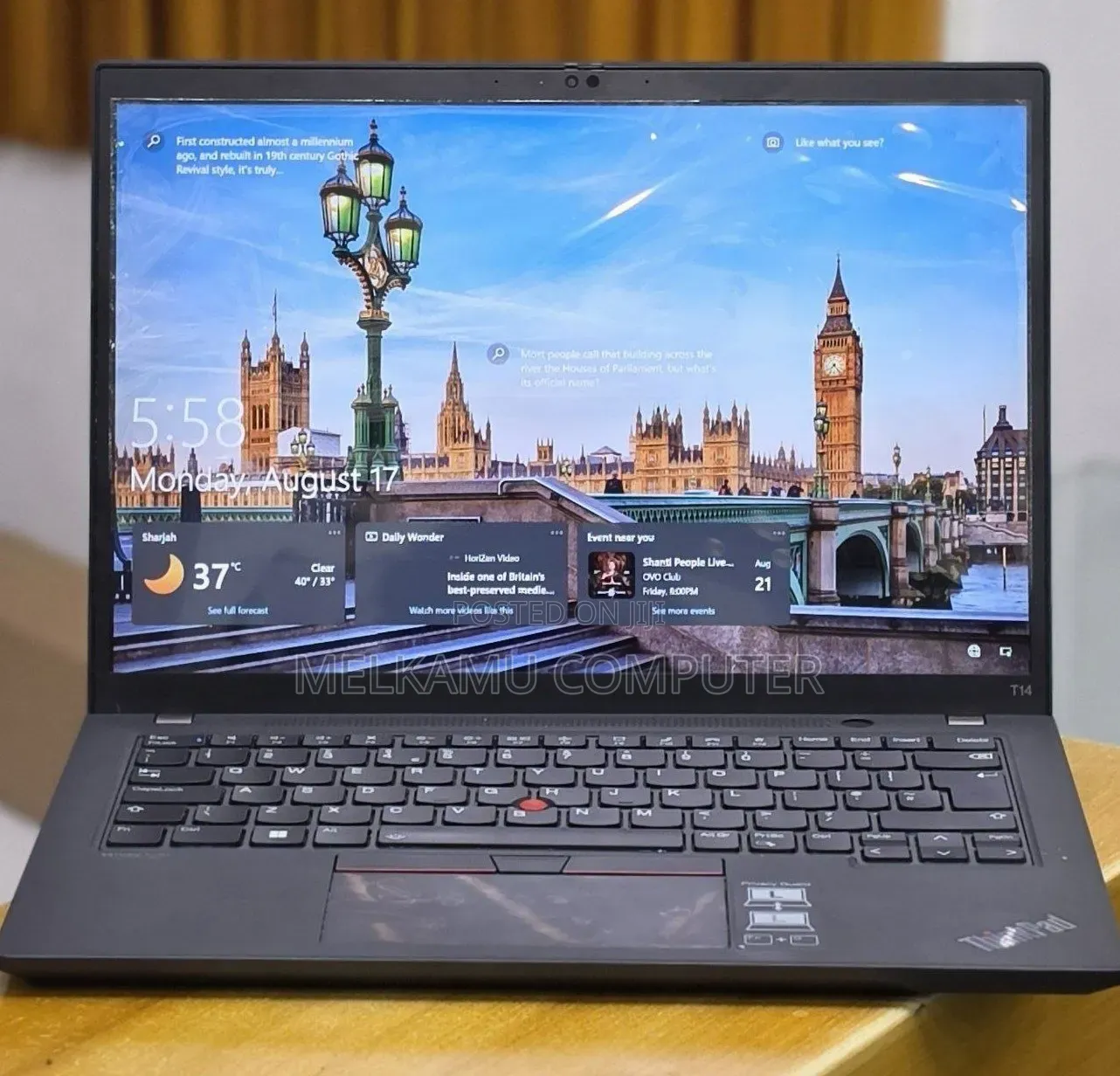New Laptop Lenovo ThinkPad T14 G3 16GB Intel Core i7 SSD 512GB