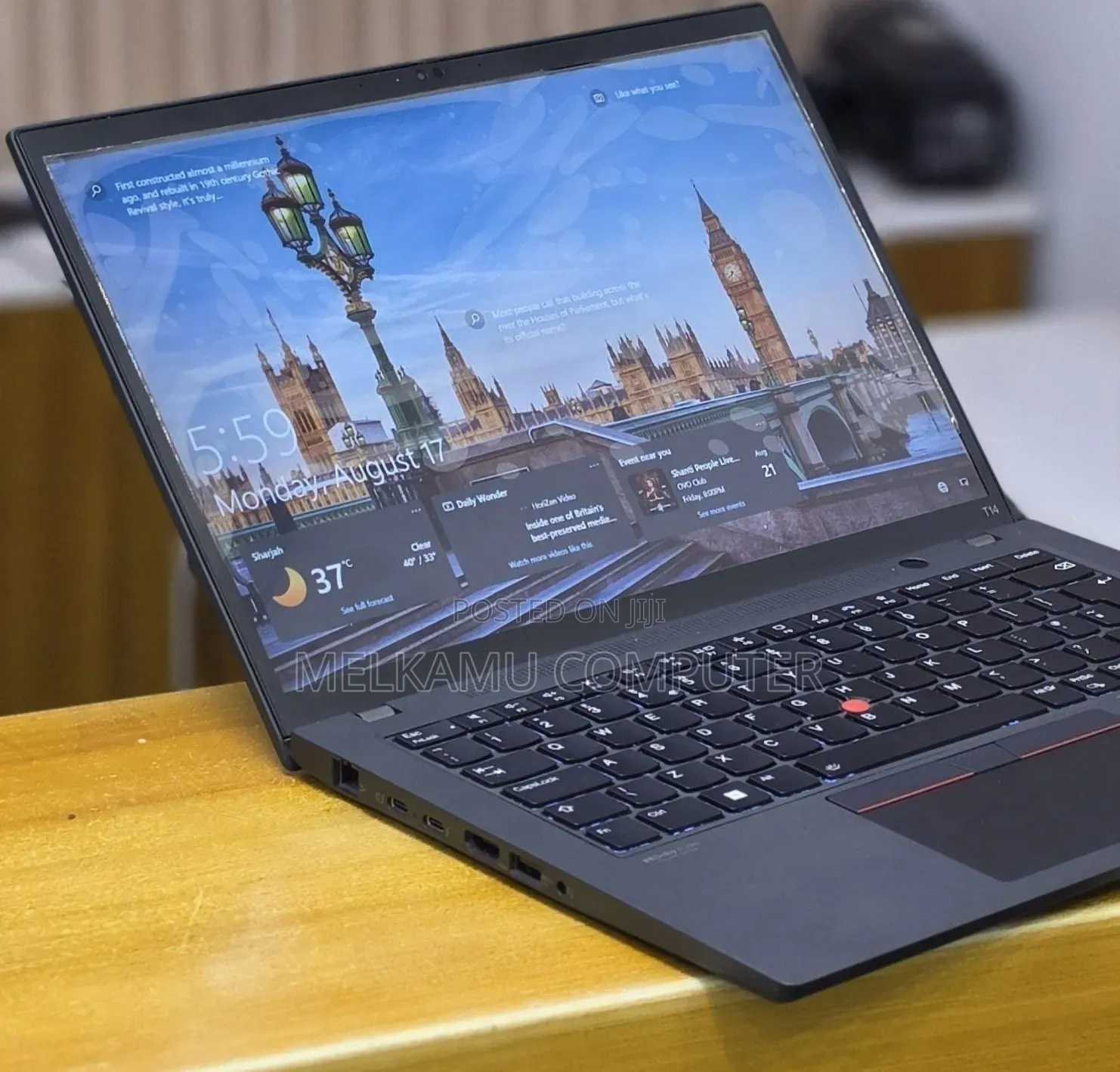 New Laptop Lenovo ThinkPad T14 G3 16GB Intel Core i7 SSD 512GB