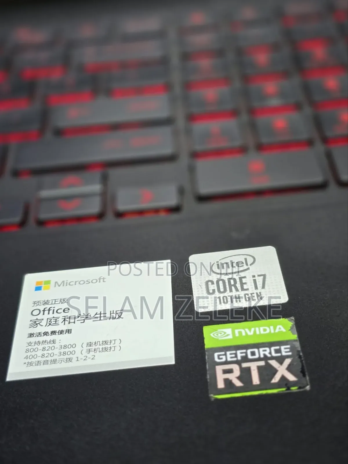 New Laptop HP Omen 15 16GB Intel Core i7 SSD 512GB