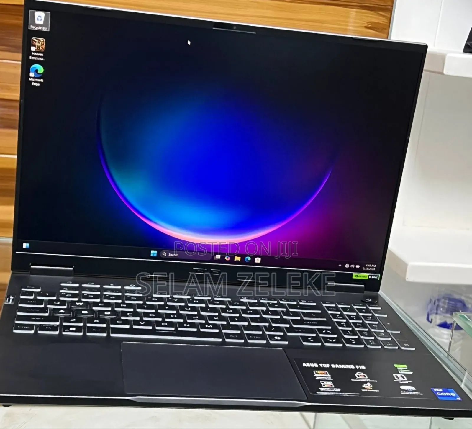 New Laptop Asus TUF Gaming F16 16GB Intel Core i7 SSD 1T