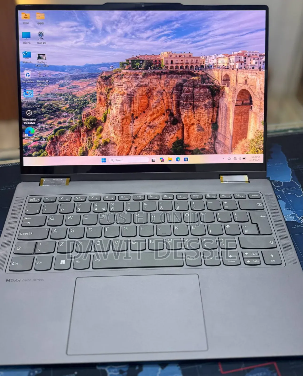 New Laptop Lenovo 16GB AMD Ryzen 7 SSD 512GB