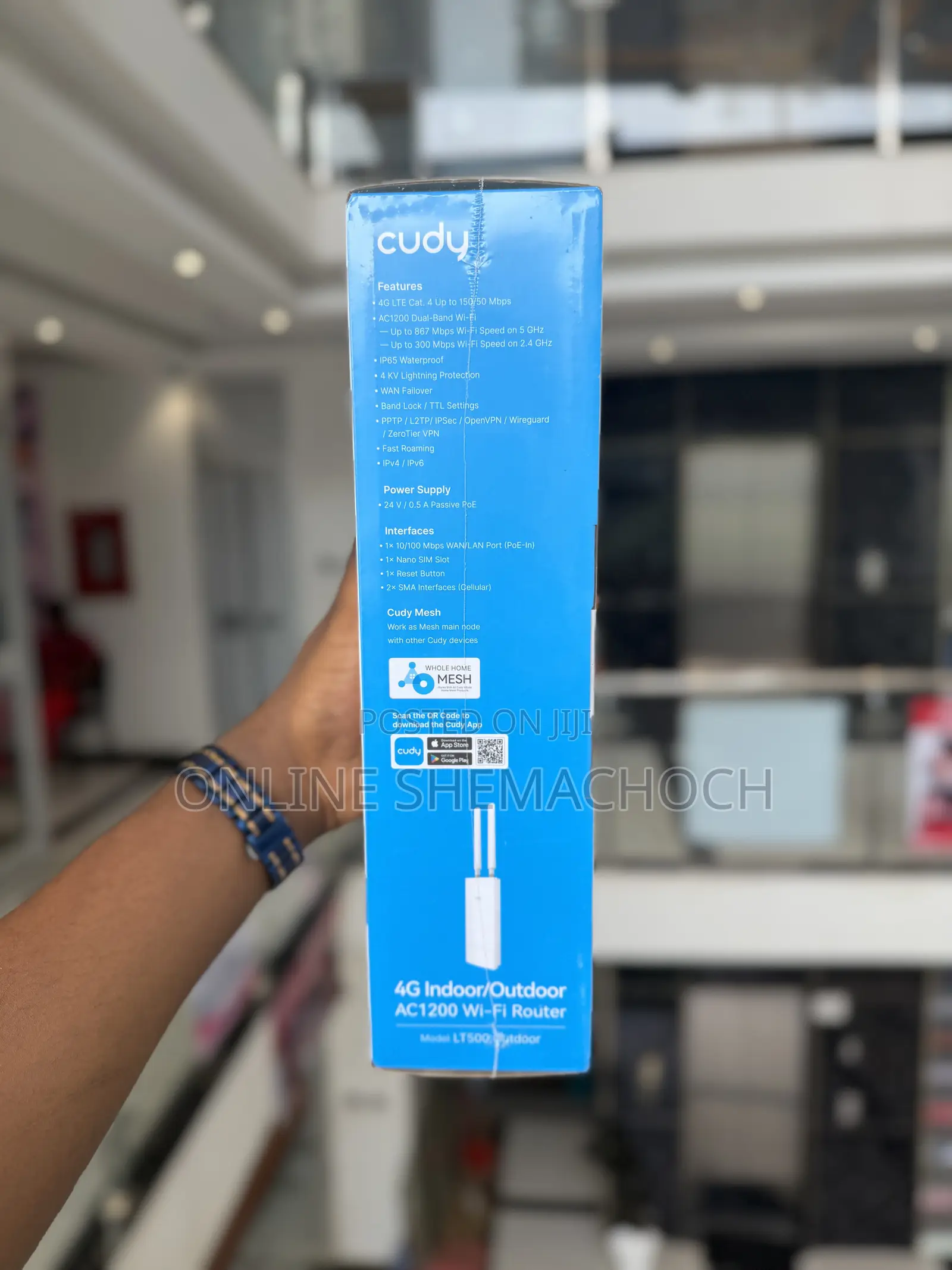 Cudy Indoor/Outdoor Dual Band AC1200 WiFi Router (Gigabytes Router )