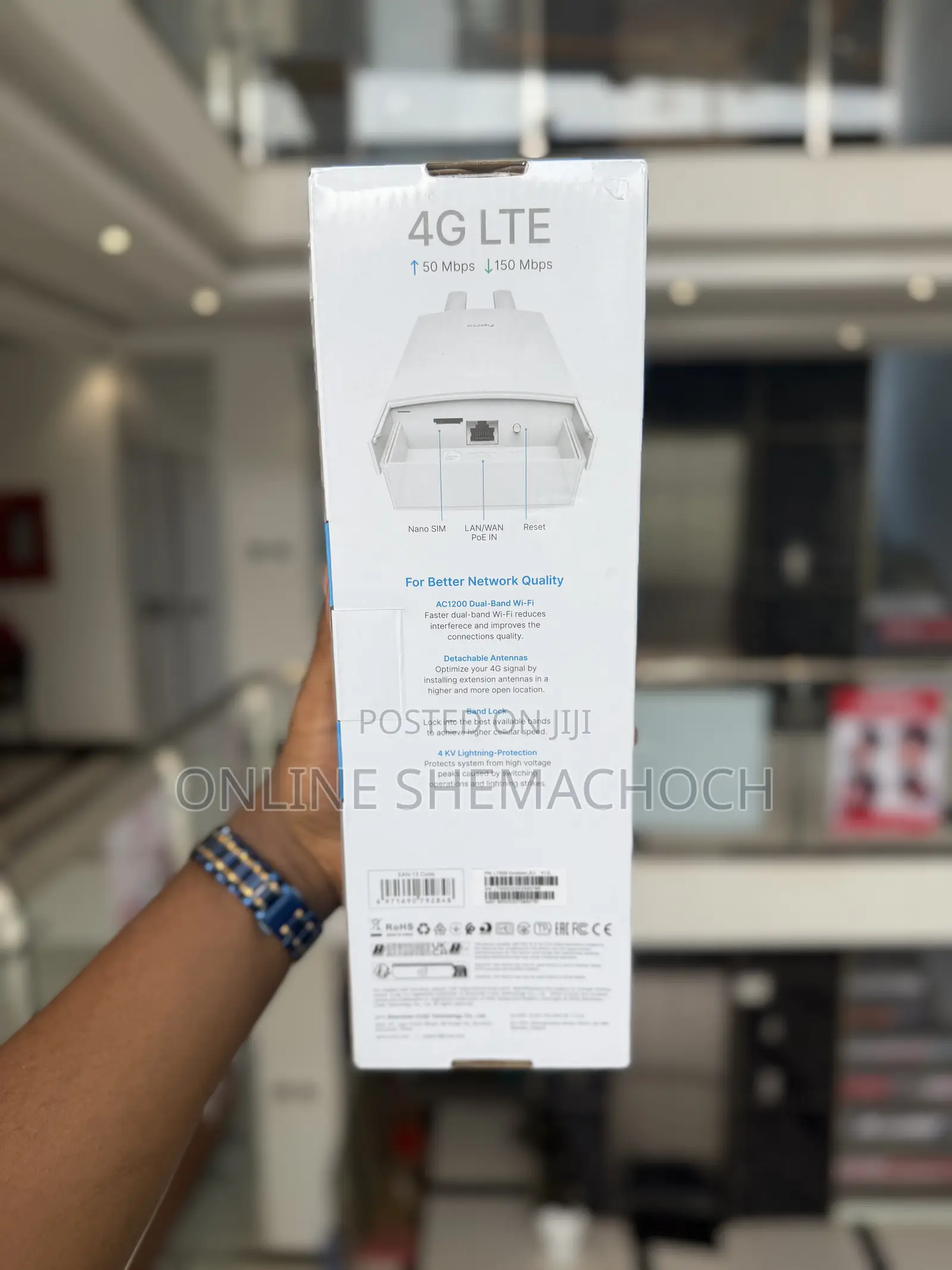 Cudy Indoor/Outdoor Dual Band AC1200 WiFi Router (Gigabytes Router )