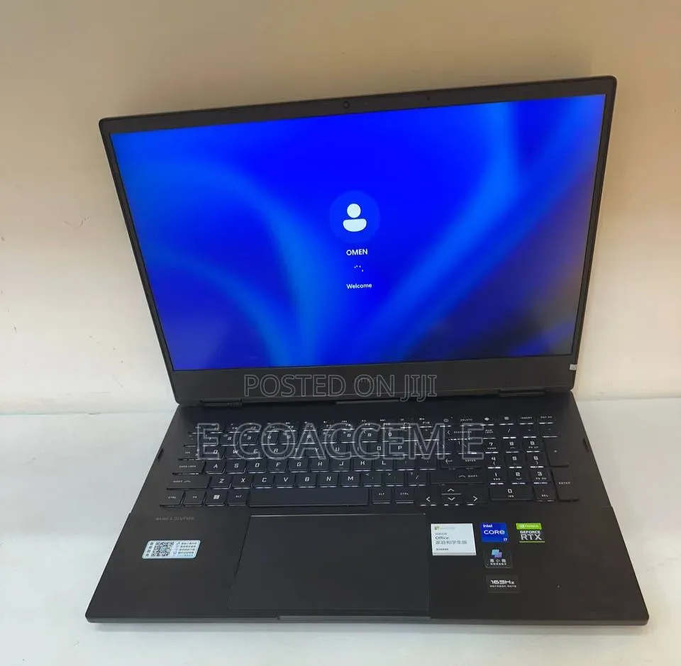New Laptop HP Omen 16 16GB Intel Core i7 SSD 512GB