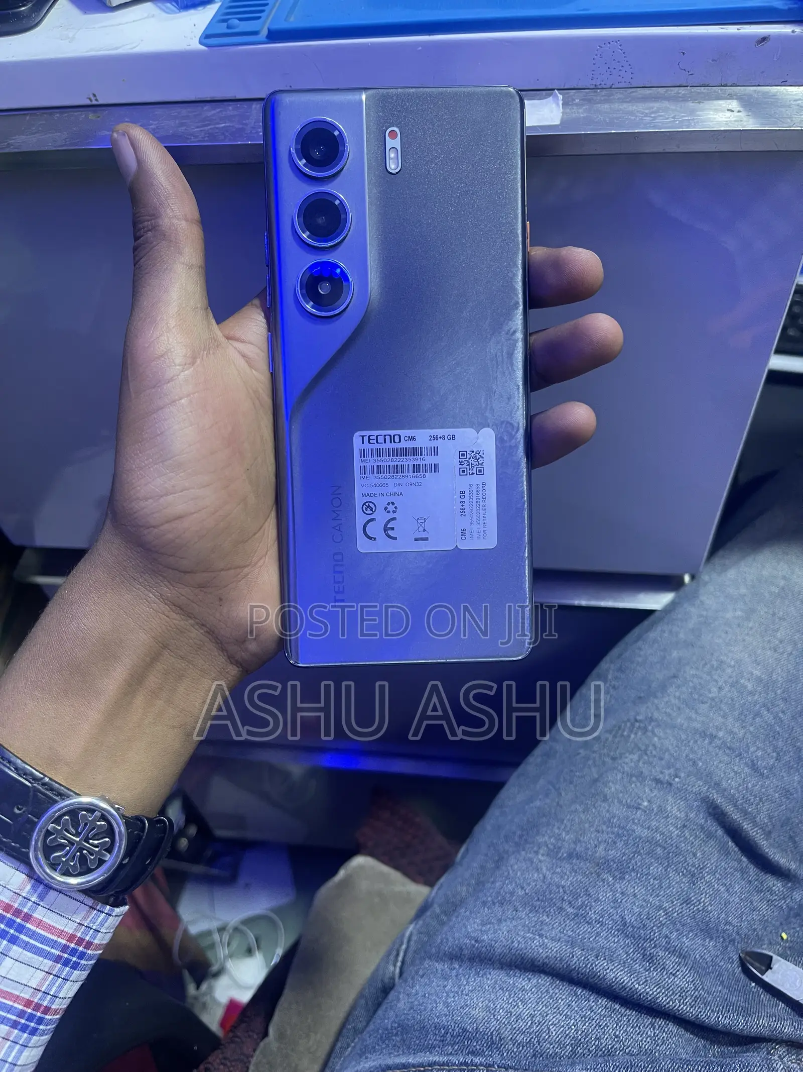 Tecno Camon 40 Pro 5G 256 GB Graphite