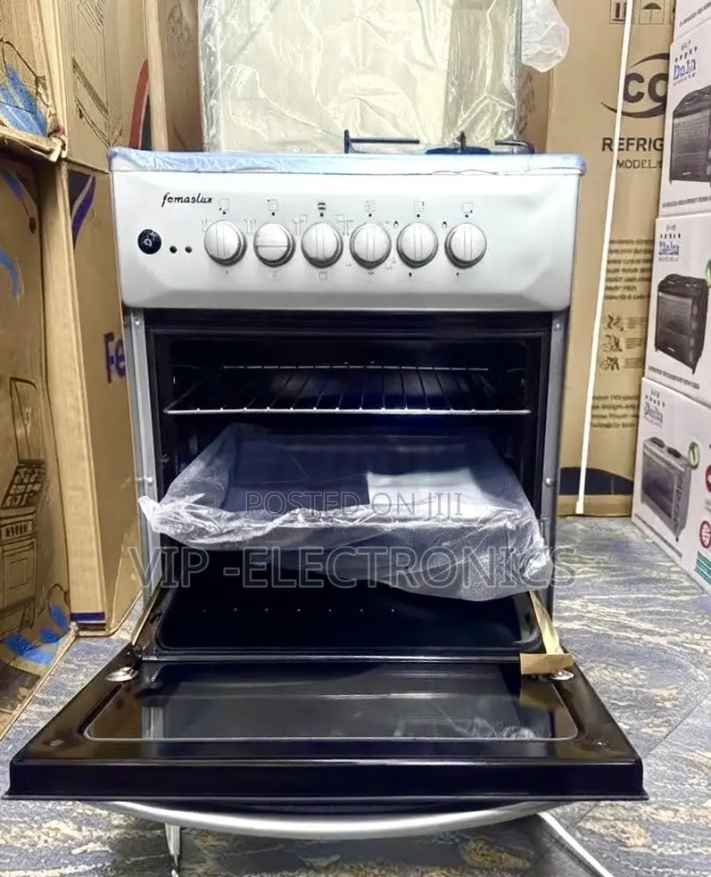 Femaslux Oven 50x50 Freestanding Combination Cooker & – Gas & Electric