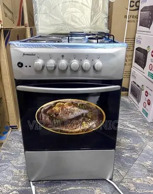 Femaslux Oven 50x50 Freestanding Combination Cooker & – Gas & Electric